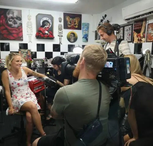 tv show cover tattoo