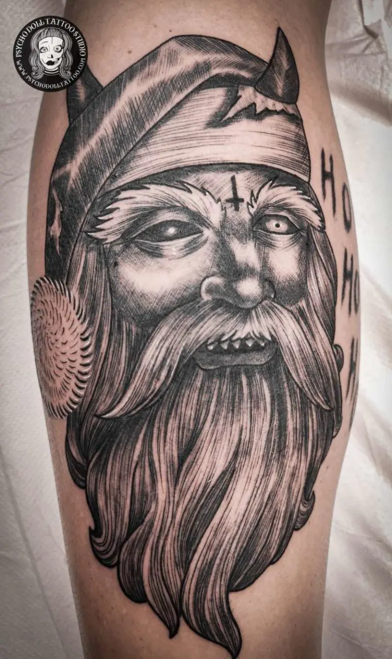 tatuaggi esseri fantastici BABBO NATALE SATANA CLAUS
