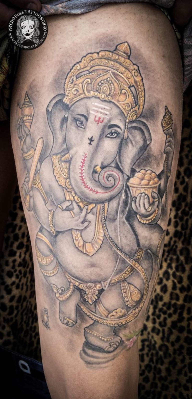 tatuajes seres fantasticos budistas hinduistas