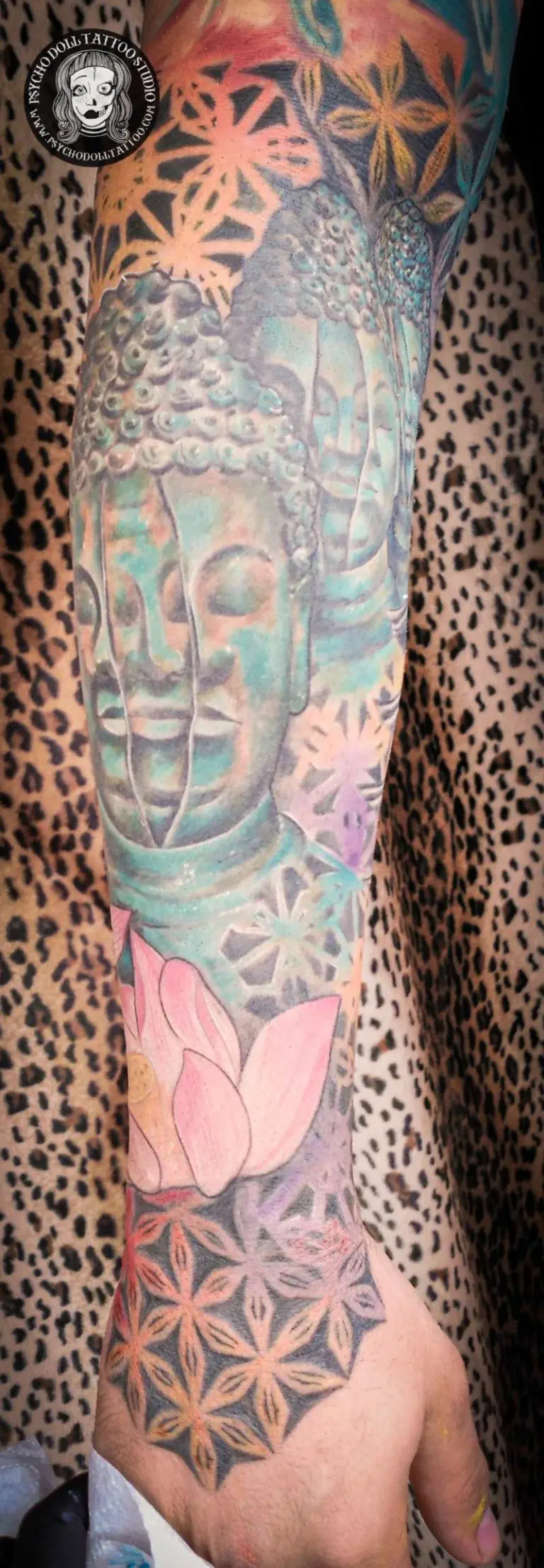 tatuaggi esseri fantastici buddisti induisti