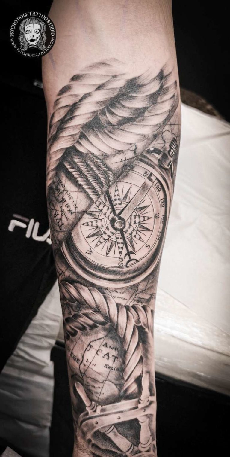 tatuaje reloj decoraciones