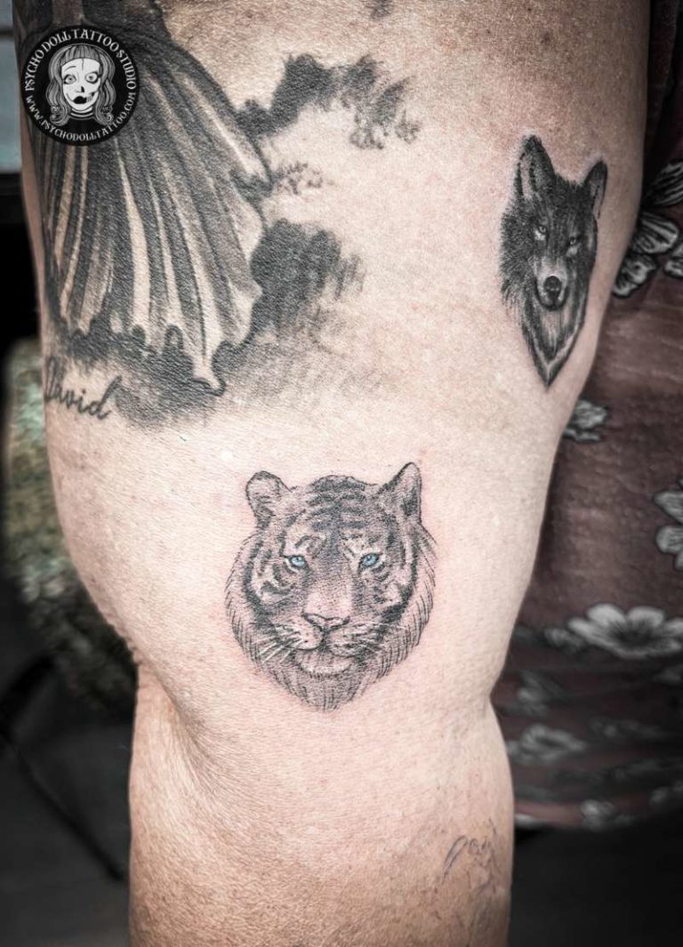tatuaje animal salvaje de tierra