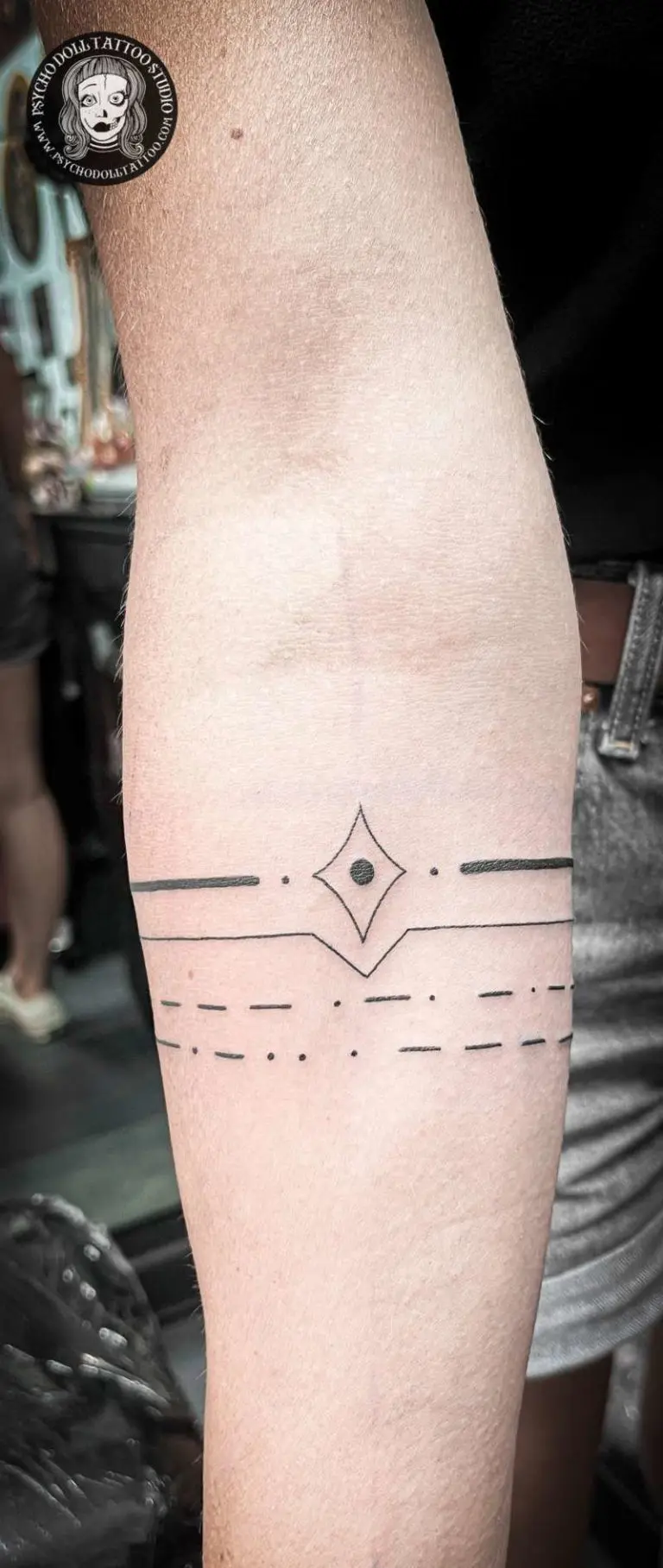 tattoo lines around forearm