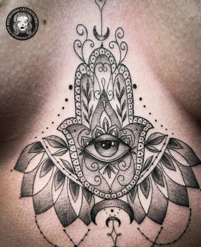 fatima hand tattoo