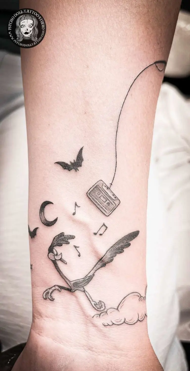 tetovaža roadrunner