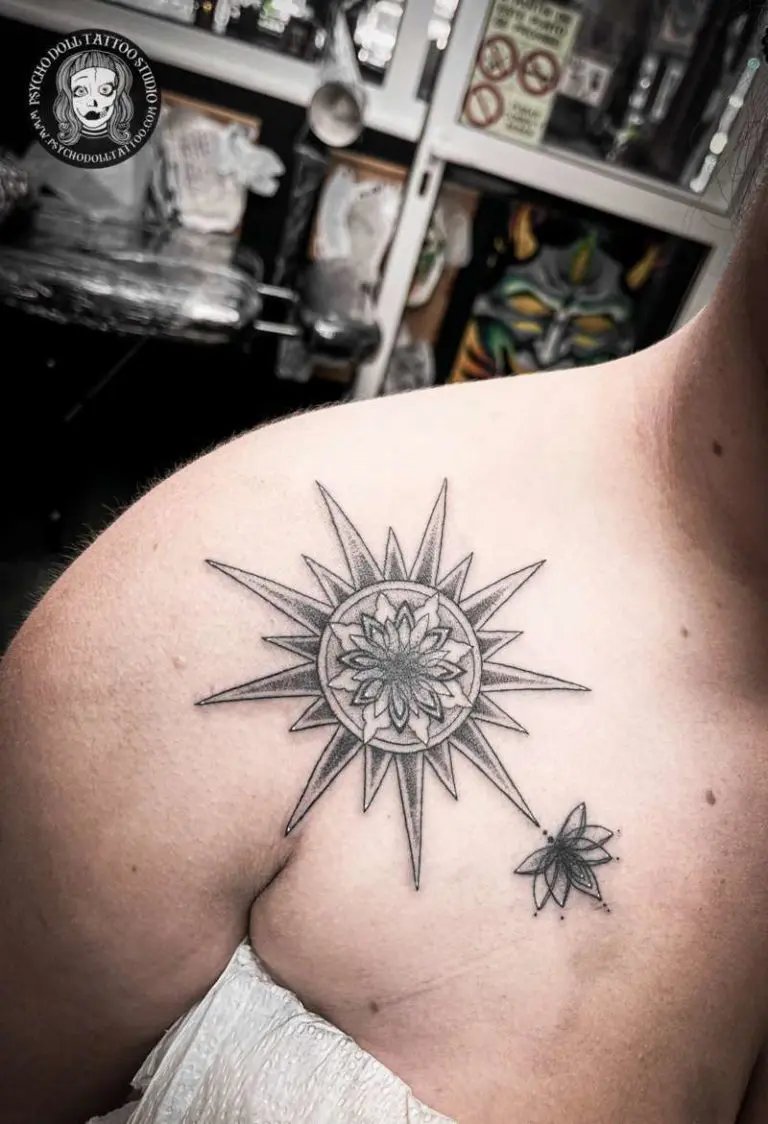 star tattoo shoulder star tattoo
