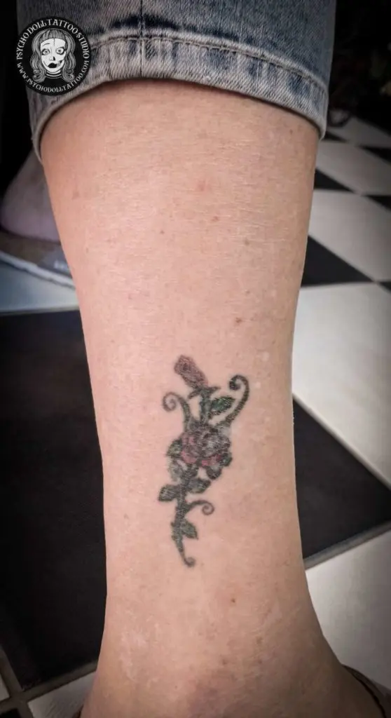 alte Tattoo-Arrangement-Abdeckung