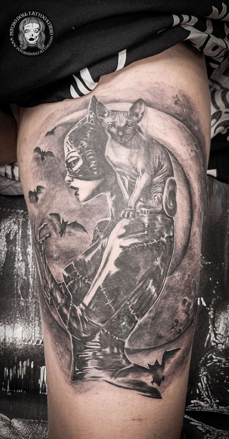 catwoman tattoo