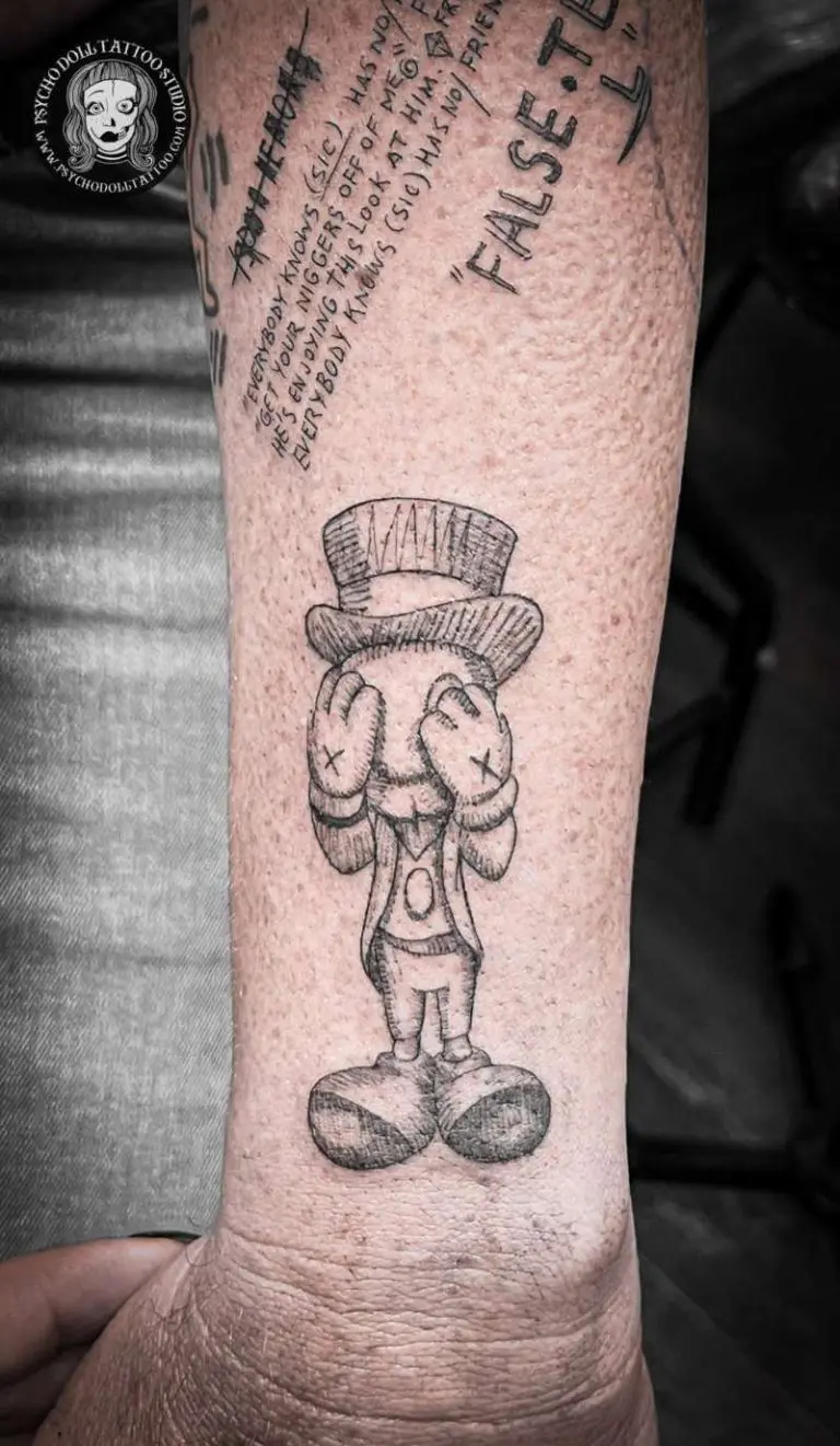 Jiminy Cricket tetovaža Jiminy Cricket