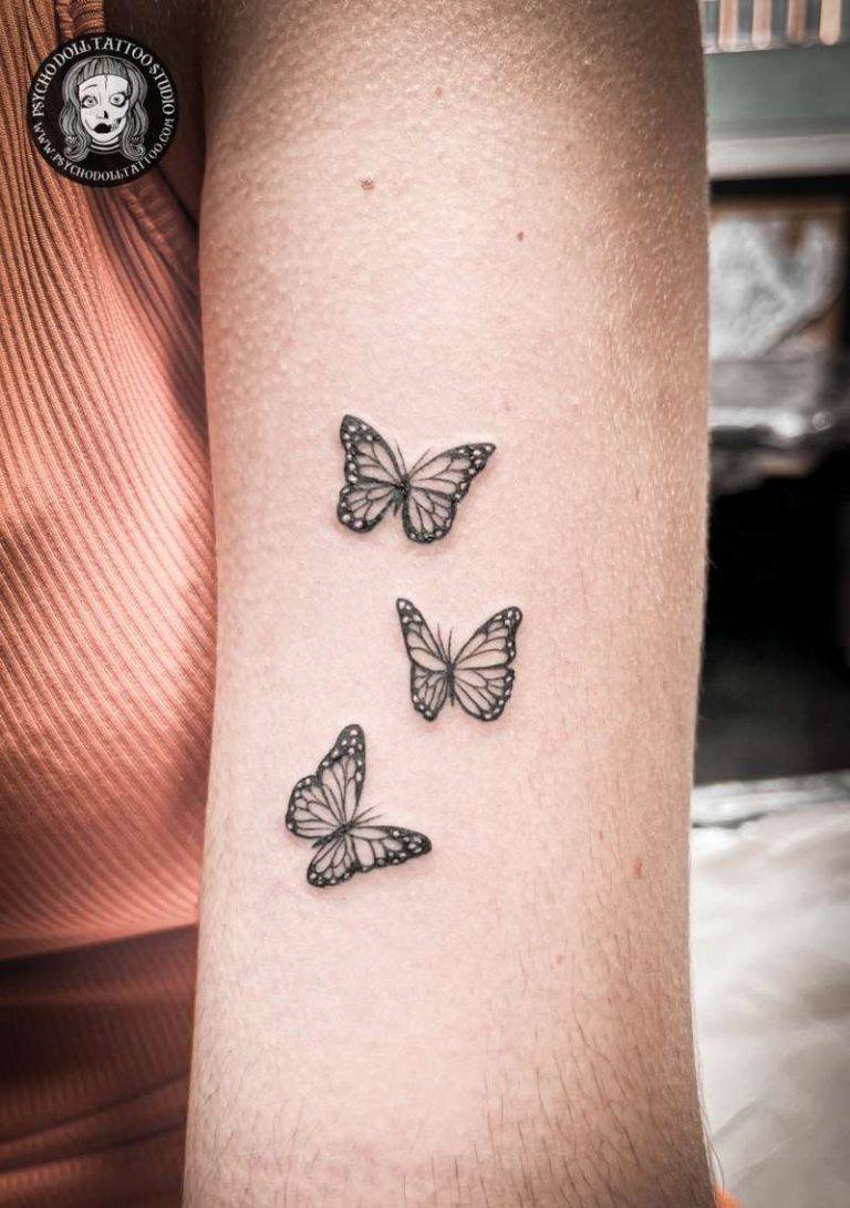 tatuaje mariposas butterfly tattoo