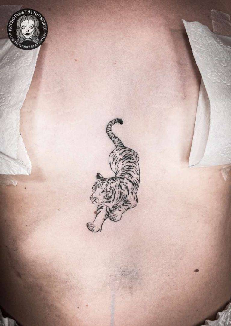 little tiger tattoo