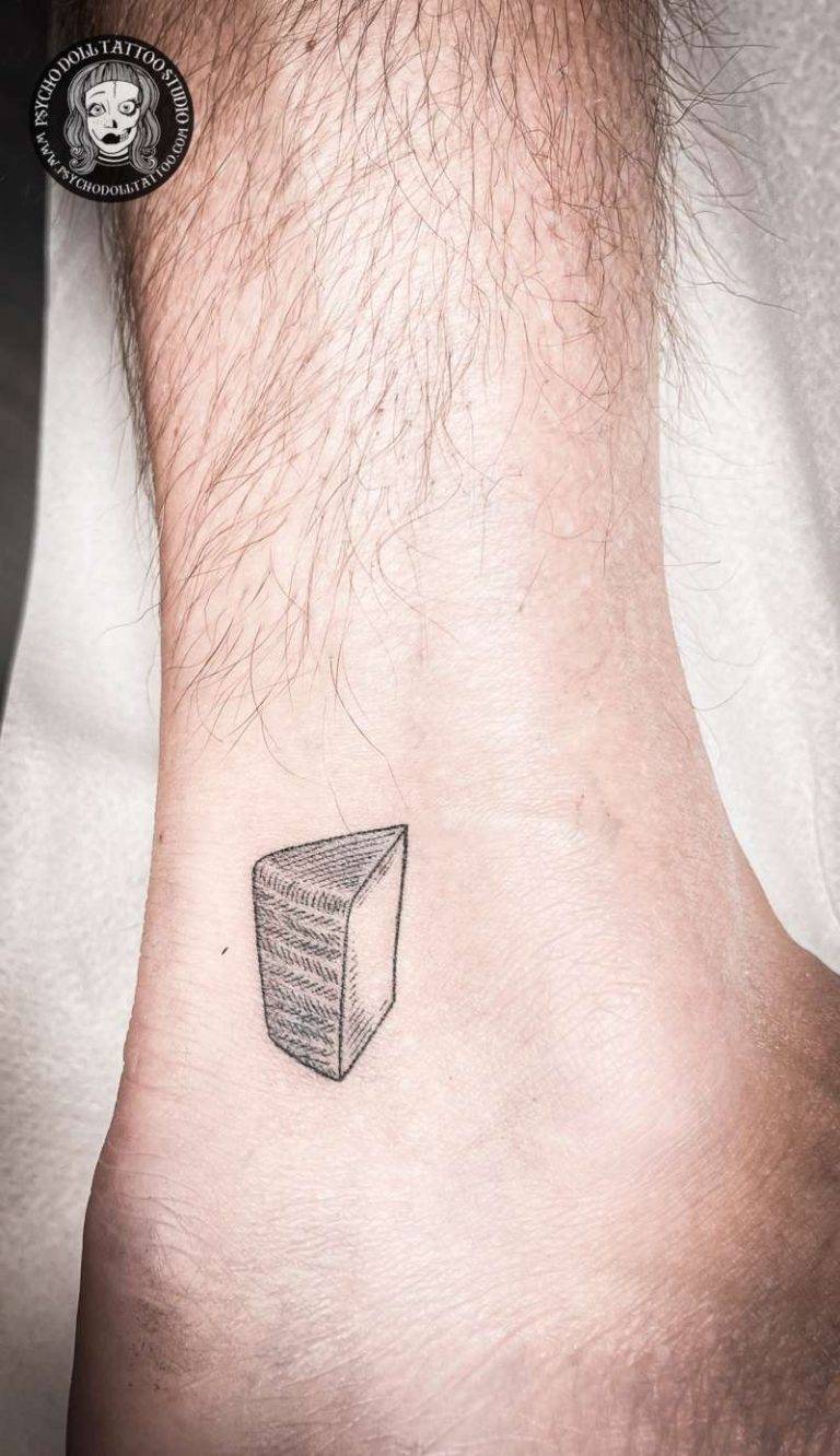 cheese tattoo