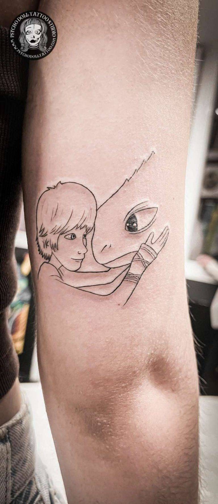 tatuaje dibujos animados pelicula tattoo