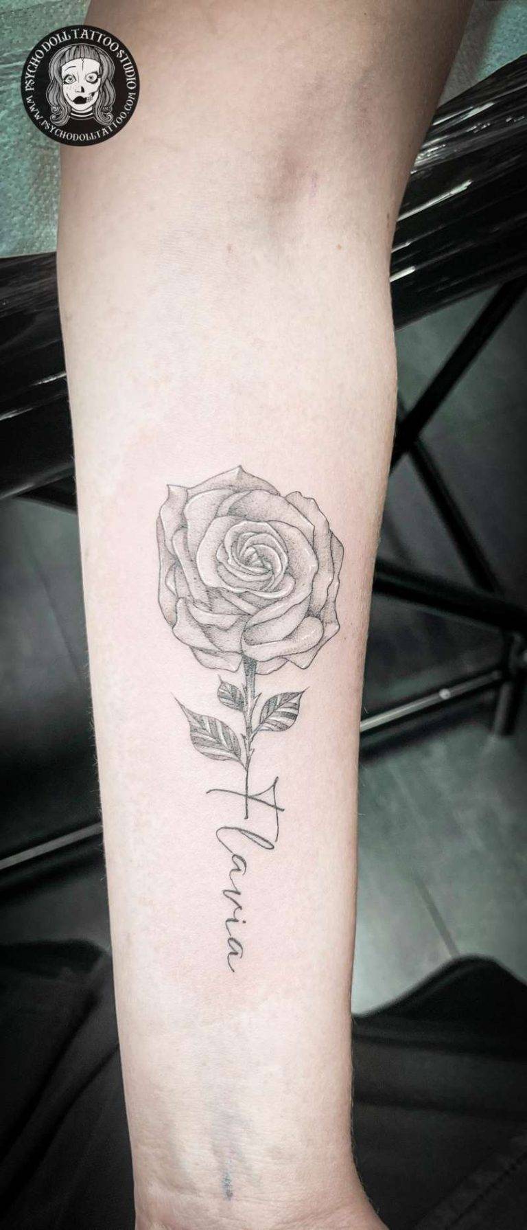 tatuaje de flores flowers tattoo