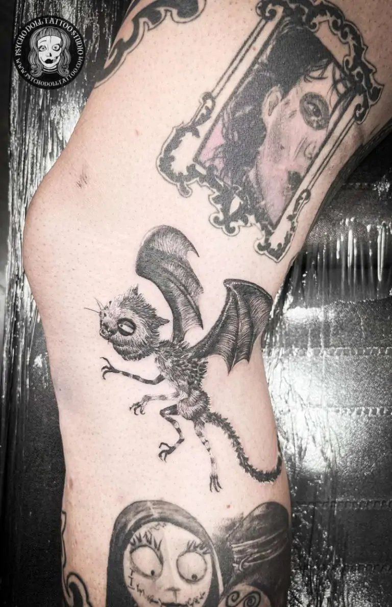 Frankenweenie tetovaža Tetovaža Tima Burtona