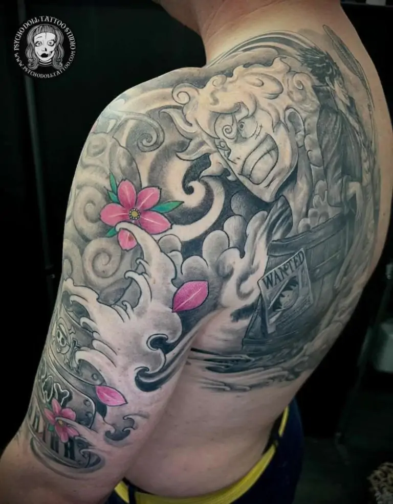 manga tetovaža anime tetovaža