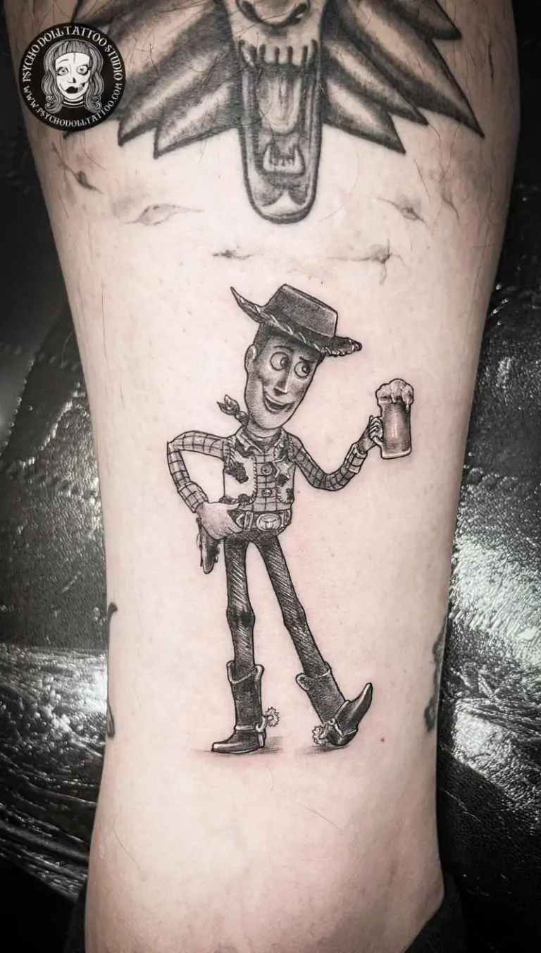 Tetovaža Woody Toy Story