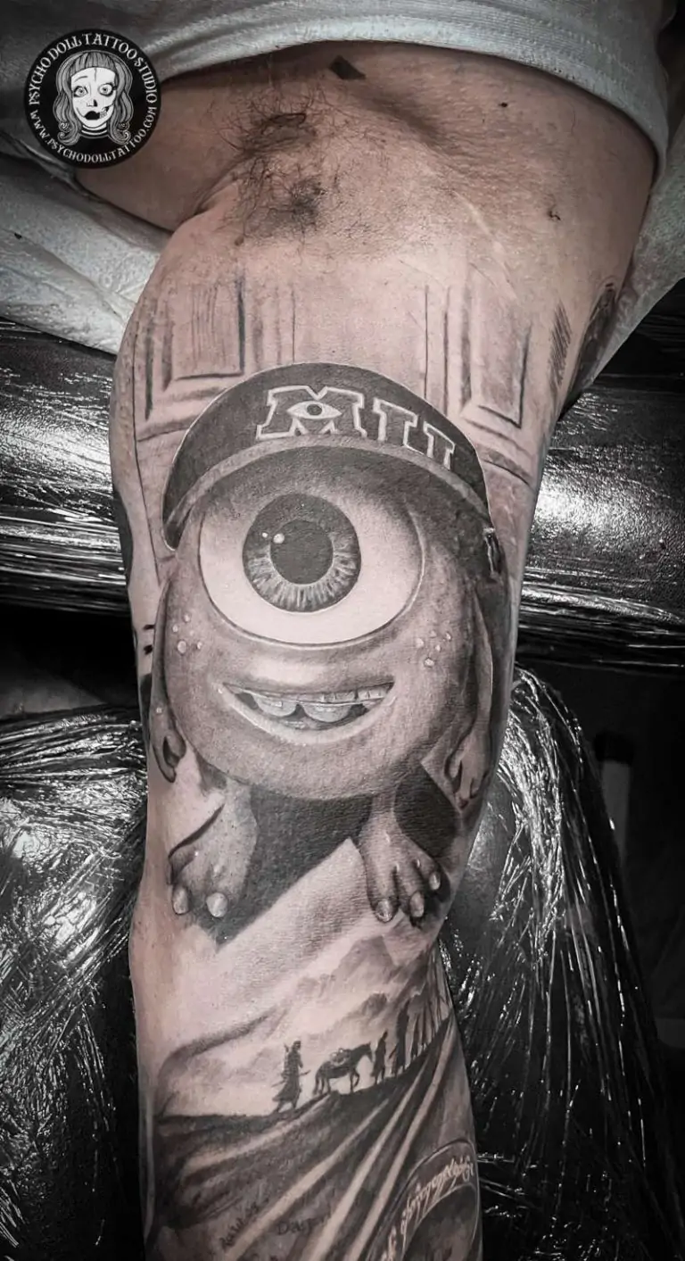 Monsters Inc. tetovaža Pixar