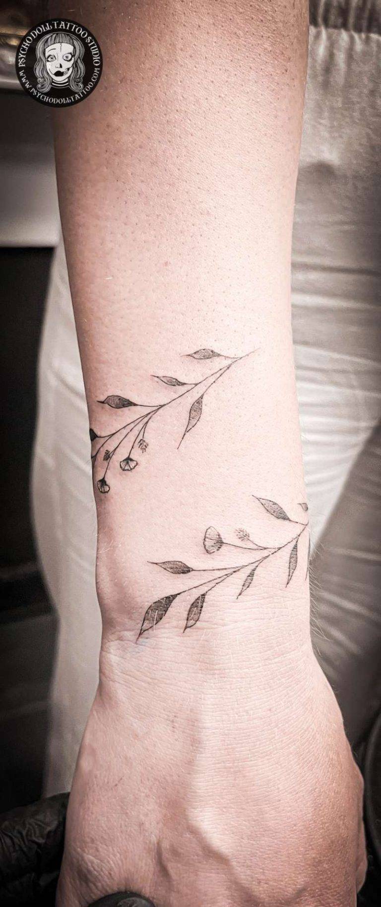 tatuaje de flores flowers tattoo